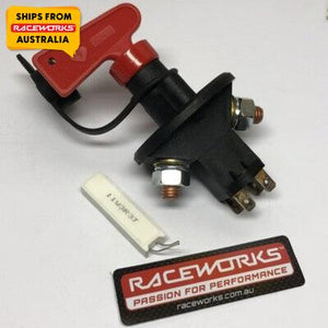 BATTERY MASTER SWITCH WITH FIELD CUT