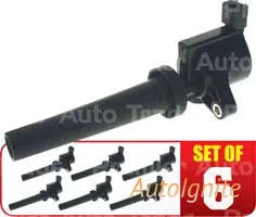 SET OF 6 IGNITION COILS | IGC-036-6