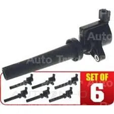 SET OF 6 IGNITION COILS | IGC-036M-6-AUTOIGNITE-Autoignite NZ