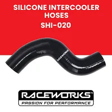 SILICONE I/C HOT PIPE TOP HOSE TO SUIT GUN HILUX EARLY | SHI-020-NZRACEWORKS-Autoignite NZ