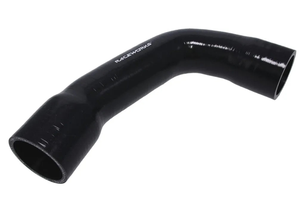 Raceworks AN10 To 8mm (5/16") Barb Fitting - Black, -10AN O-ring To Barb Adapter