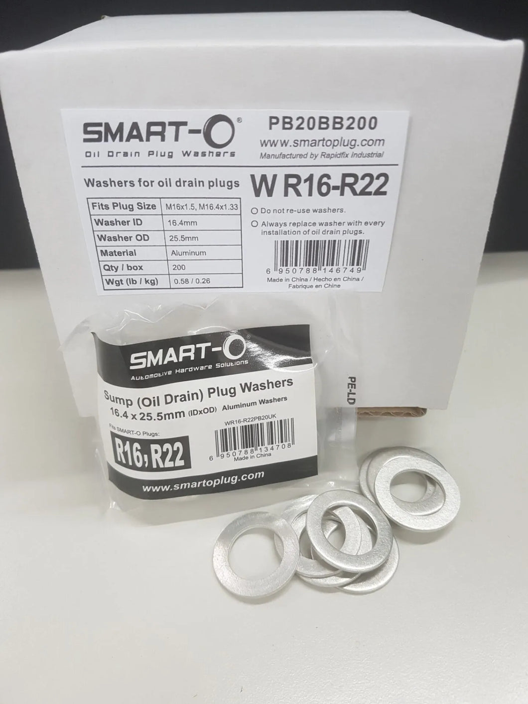 SMART-O WASHER PACK 20 | WR16-R22PB20-PERMASEAL-Autoignite NZ