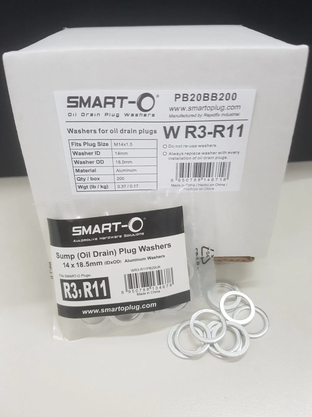 SMART-O WASHER PACK 20 | WR3-R11PB20-PERMASEAL-Autoignite NZ