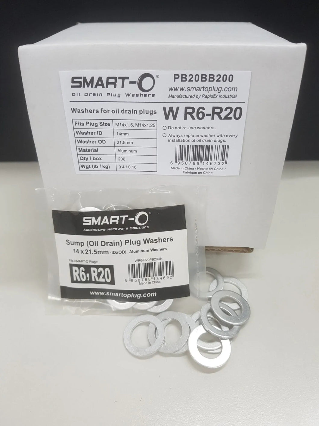 SMART-O WASHER PACK 20 | WR6-R20PB20-PERMASEAL-Autoignite NZ