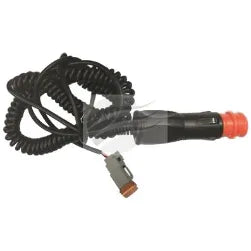 SPIRAL POWER CABLE W/ DEUTSCH PLUG SUITS IWL9327 WORKLAMPS-IGNITE-Autoignite NZ