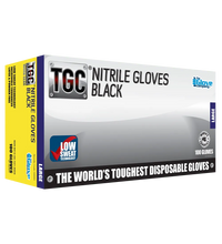Load image into Gallery viewer, TGC® Black Nitrile Disposable Gloves Box of 100-TGC-Autoignite NZ
