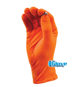 TGC® Orange Nitrile Disposable Gloves Box of 100-TGC-Autoignite NZ
