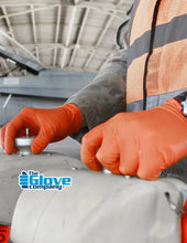 Load image into Gallery viewer, TGC® Orange Nitrile Disposable Gloves Box of 100-TGC-Autoignite NZ
