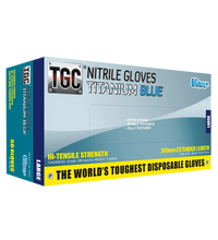 Load image into Gallery viewer, TGC® Titanium Blue Nitrile Disposable Gloves Box of 50-TGC-Autoignite NZ
