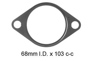 EXHAUST FLANGE GASKET HYUNDAI D4FB | EPG092-PERMASEAL-Autoignite NZ