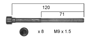 HEAD BOLT SET TOYOTA 1KR-FE-PERMASEAL-Autoignite NZ
