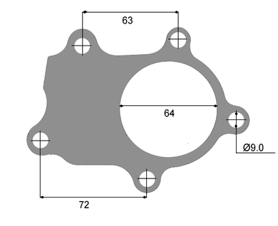 MANIFOLD EXHAUST GASKET T3 NON INT.WASTE GATE-PERMASEAL-Autoignite NZ
