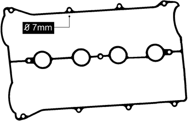 ROCKER COVER GASKET KIT MAZDA B6 DOHC-PERMASEAL-Autoignite NZ