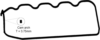 ROCKER COVER GASKET KIT MITSUBISHI G32 | JN276-PERMASEAL-Autoignite NZ