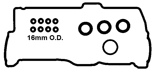 ROCKER COVER GASKET KIT TOYOTA 3VZ-FE | JN792K-PERMASEAL-Autoignite NZ