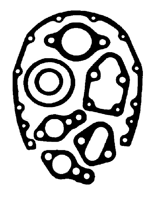 TIMING COVER GASKET CHEV. S/B | JR073-PERMASEAL-Autoignite NZ