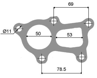 TURBO FLANGE MITSI 4D56T-PERMASEAL-Autoignite NZ