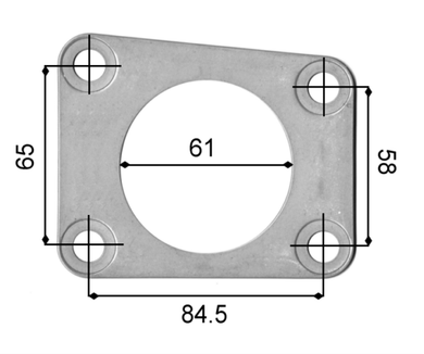 TURBOCHARGER INLET GASKET MITSUBISHI 4G93 | TUR055-PERMASEAL-Autoignite NZ