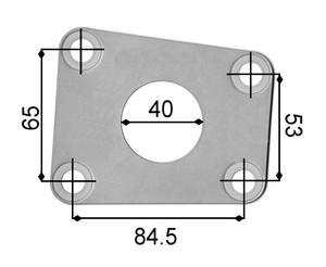 TURBOCHARGER INLET GASKET MITSUBISHI 4G93 | TUR057-PERMASEAL-Autoignite NZ
