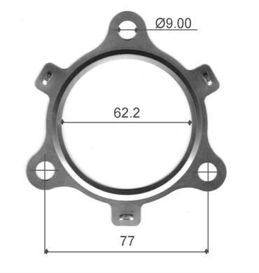 TURBOCHARGER OUTLET GASKET TOYOTA 1KD-FTV-PERMASEAL-Autoignite NZ